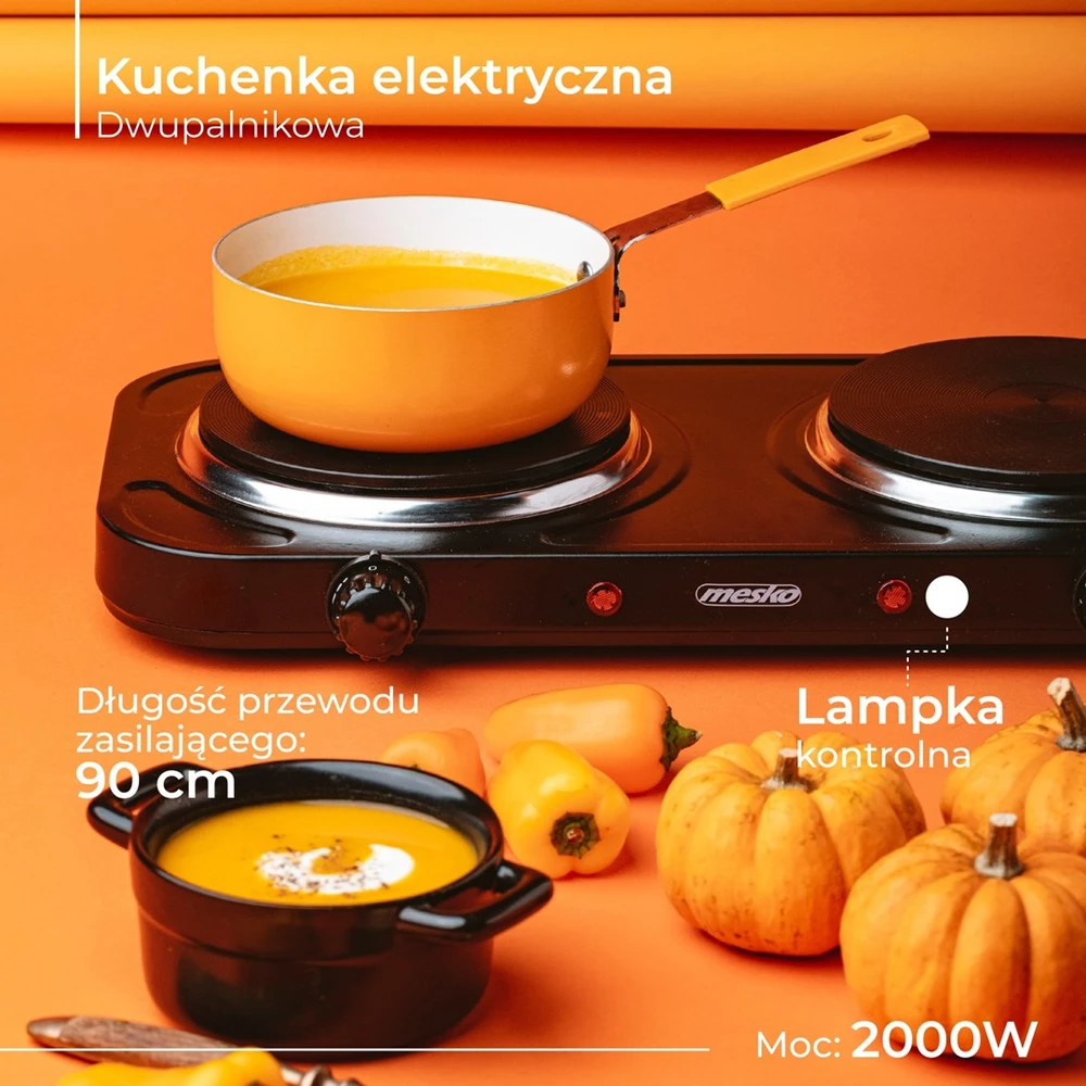 Mesko Cooker Adler MS 6509 (2 fields, 2000W)
