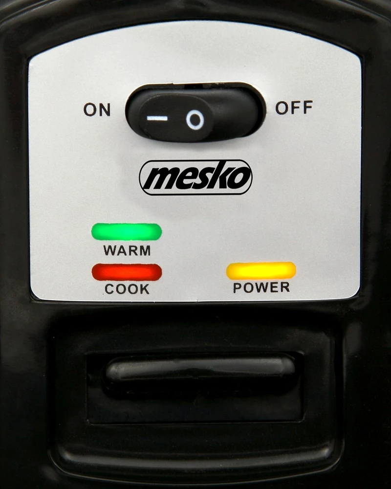 Ryžių virimo aparatas Mesko MS 6411, Juodos/Pilkos spalvos