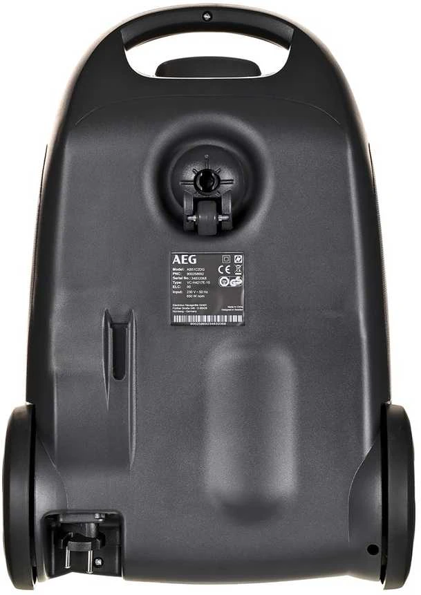 AEG AB51C2DG 3 l būgninis dulkių siurblys Sausas, 750 W, su dulkių maišeliu
