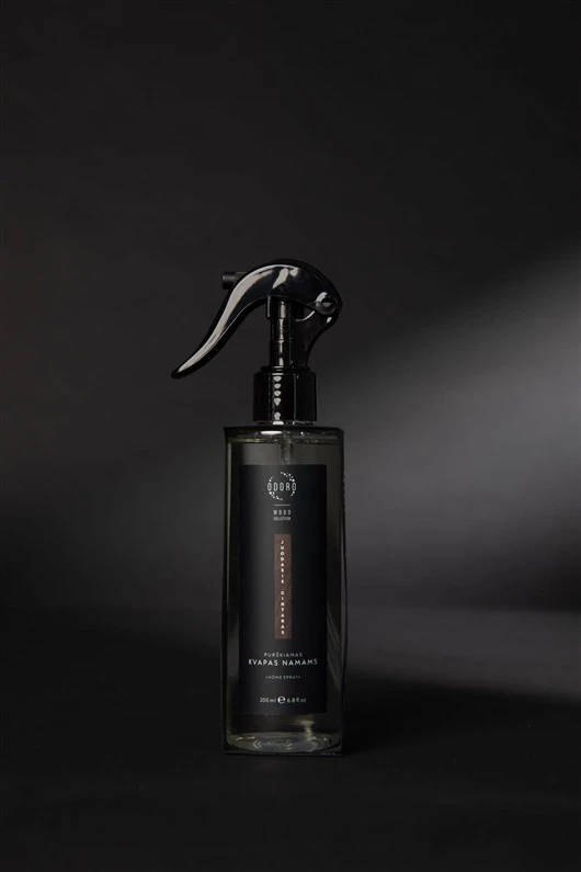 Purškiamas kvapas ODORO MOOD Juodasis gintaras, 200 ml