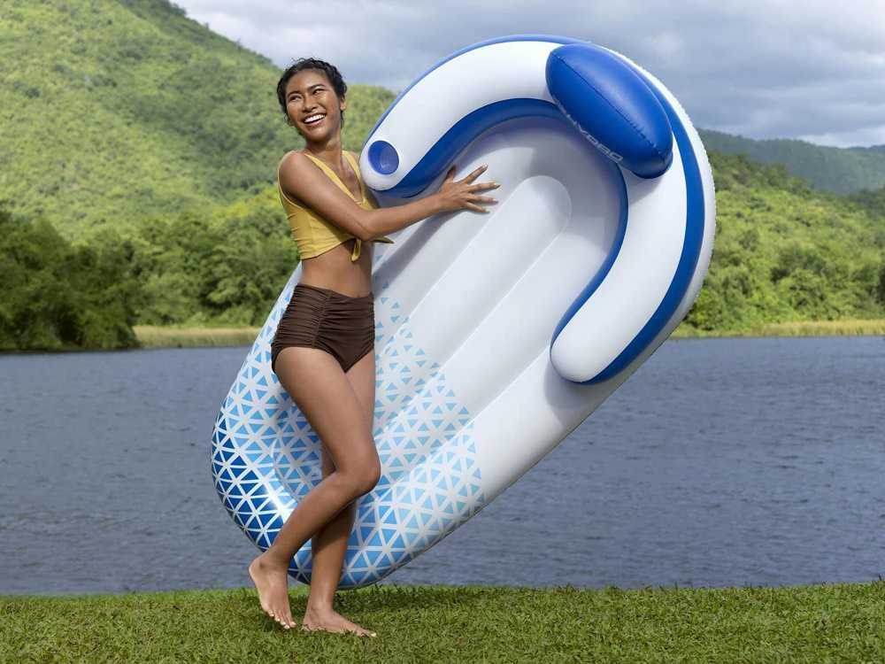 Bestway Hydro Force Pripučiamas plaustas, mėlynos spalvos, 183x97cm