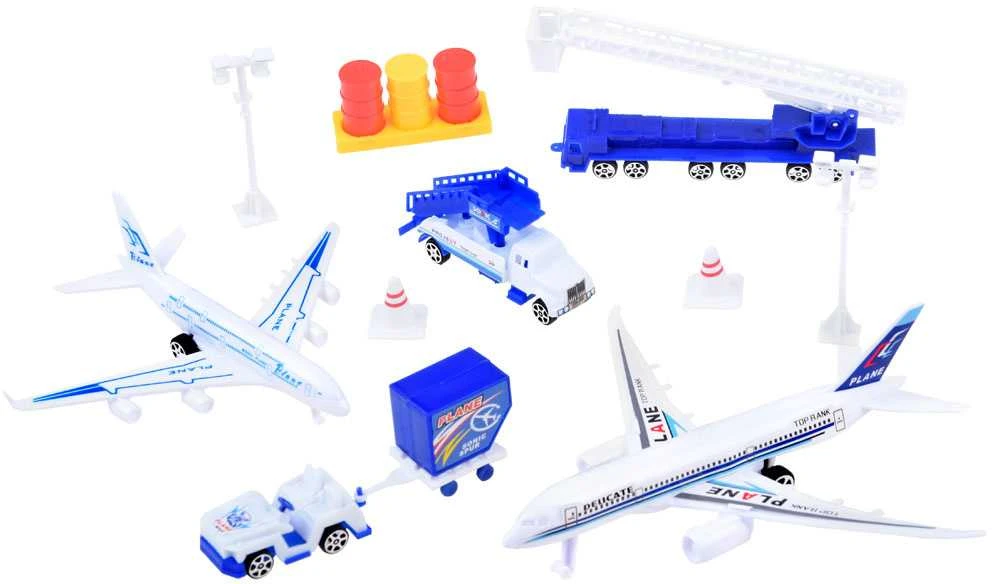 Jokomisiada AIRPORT rinkinys, lėktuvai, transporto priemonės, modeliai ZA3893