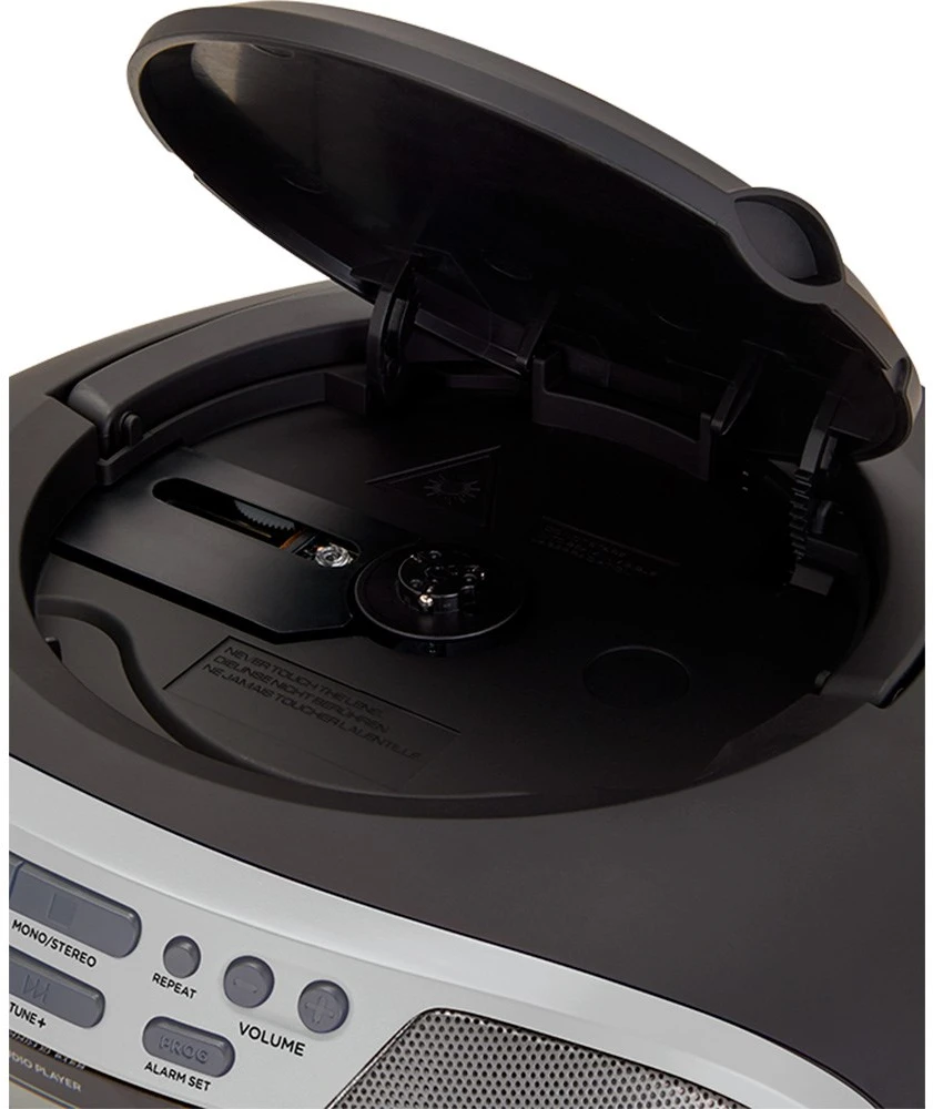 Aiwa BBTU-400SL portable stereo system Analog & digital 6 W FM Sidabrinis MP3 playback