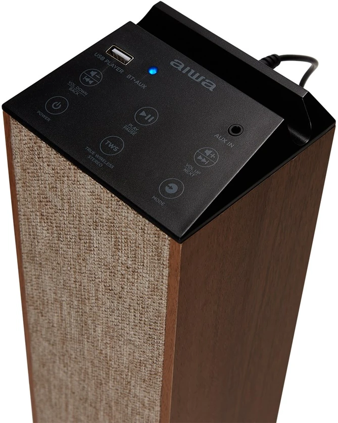 Kompiuterio kolonėlės Aiwa TSBT-270WD garsiakalbis, medinis, laidinis ir belaidis, 50 W