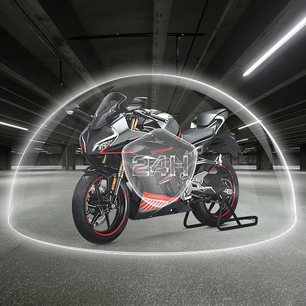 AKEEYO AKY-710S 4K Motorcycle Handlebar Video Recorder - Juodas