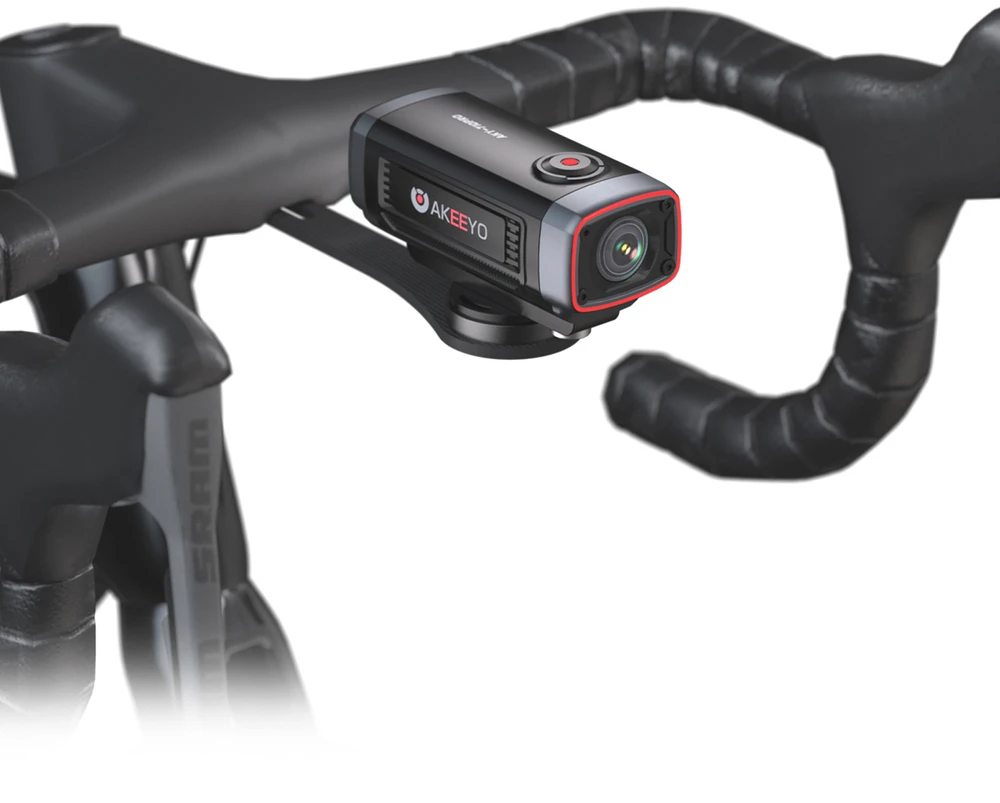 AKEEYO Bryton Handlebar Camera Mount - Juodas
