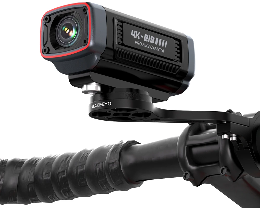 AKEEYO Bryton Handlebar Camera Mount - Juodas