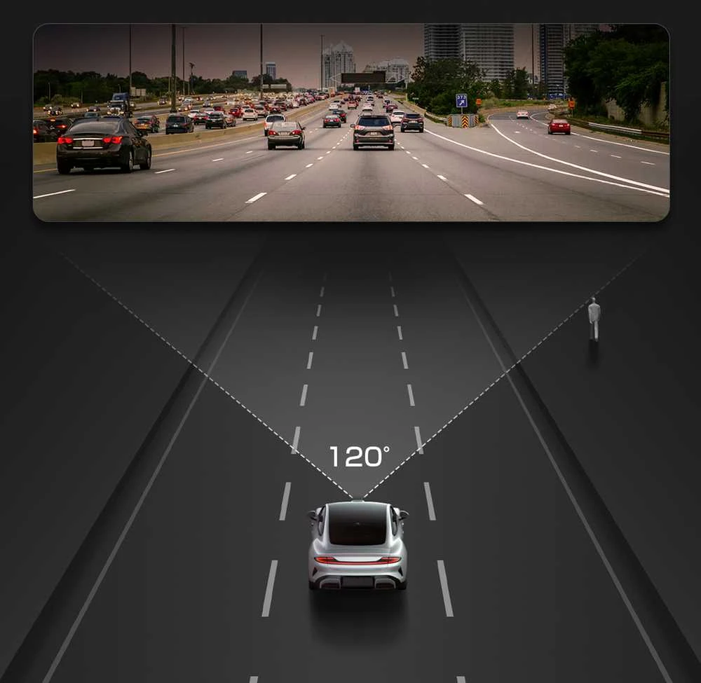 AKEEYO P1 car camera video recorder FullHD 30fps - juodas