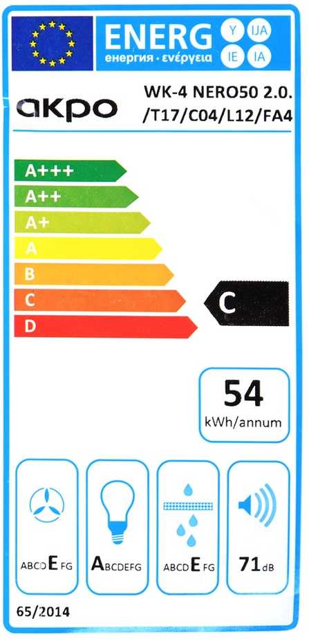 Gartraukis - Gartraukis AKPO WK-4 NERO LINE 2.0 50cm LED Baltas