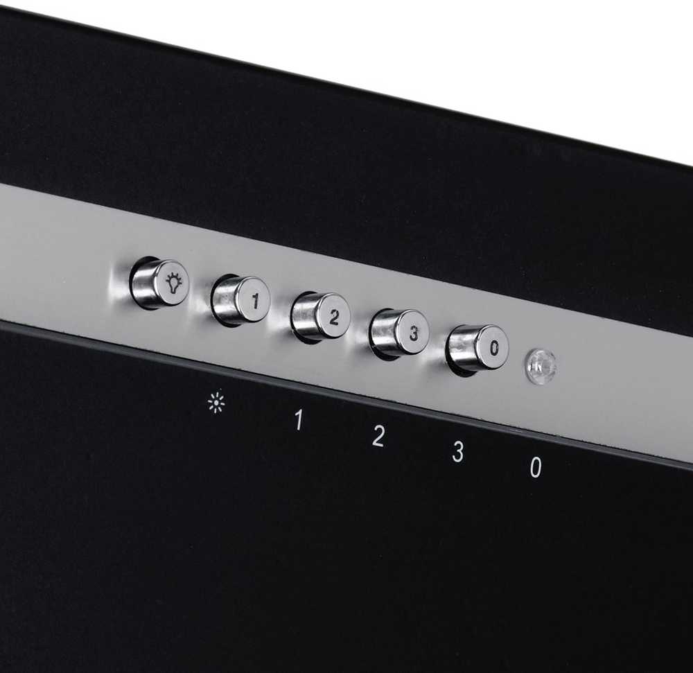 Gartraukis AKPO WK-4 NERO LINE 2.0 50 Juodas T300 LED linijinis gaubtas/aktuatorius