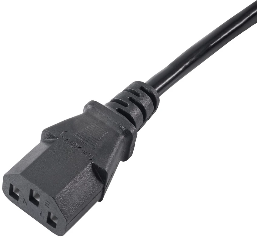 Akyga AK-PC-05 Juodas 5 m CEE7/7 IEC C13
