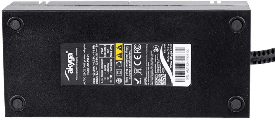 Žaidimų pultelis Maitinimas XBOX One Akyga AK-PD-01 12V / 10.83A, 5Vsb / 1A / 135W