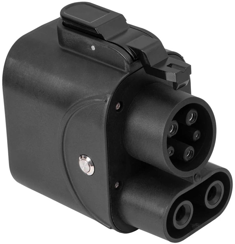 Akyga AK-SC-E19 Ladekabel-Adapteris CCS Combo 1 CCS Combo 2 Juodas