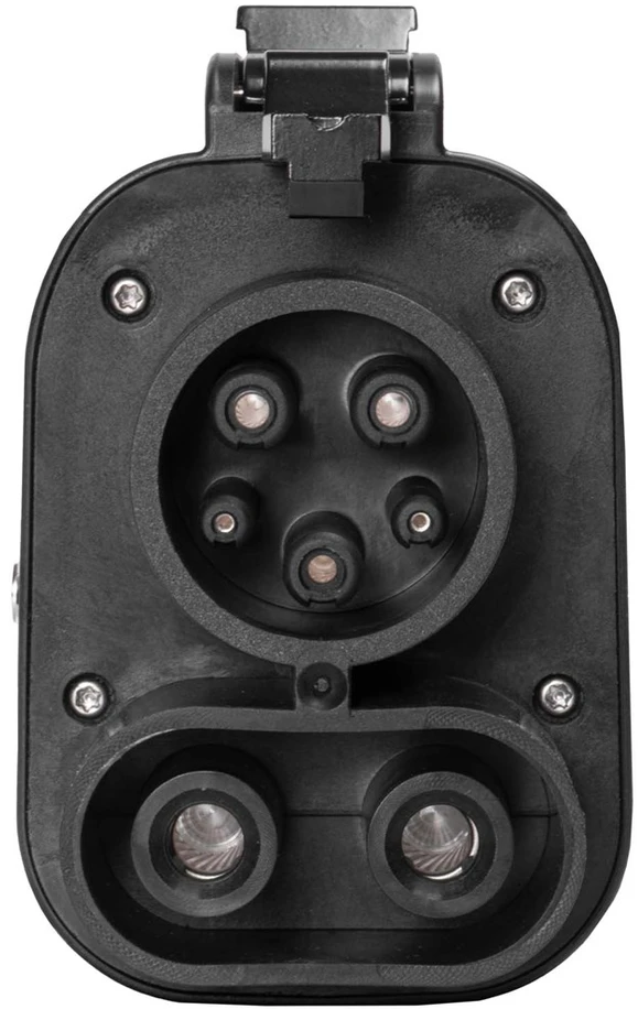 Akyga AK-SC-E19 Ladekabel-Adapteris CCS Combo 1 CCS Combo 2 Juodas