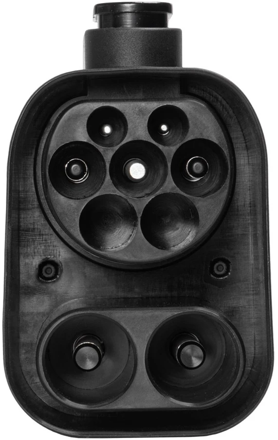 Akyga AK-SC-E19 Ladekabel-Adapteris CCS Combo 1 CCS Combo 2 Juodas