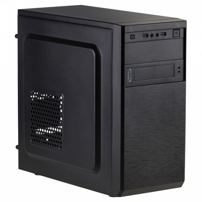 Akyga AK17BK kompiuterio dėklas Micro Tower Juodas