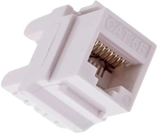 Q Lantec Alantec MKN-U5-1 laido jungtis RJ45 Baltos