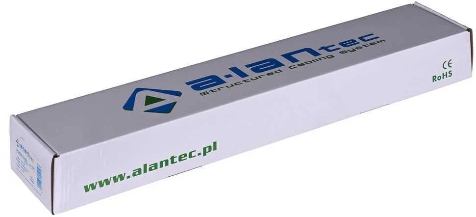 Actina Ilgiklis - Alantec 19" 8x230V 16A, Juoda