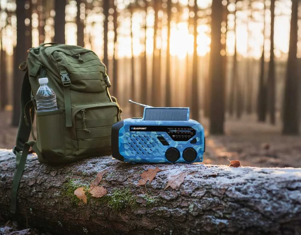 Alarm radio BLAUPUNKT ER10BC, mėlynas camo