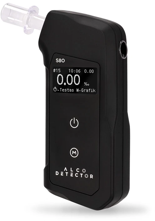 Alkotesteris Alcodetector S80
