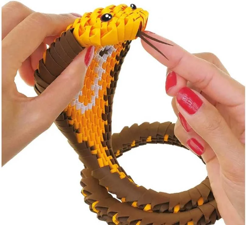Dėlionė Alexander 3D origami kūrybinis rinkinys – Kobra ZA6083