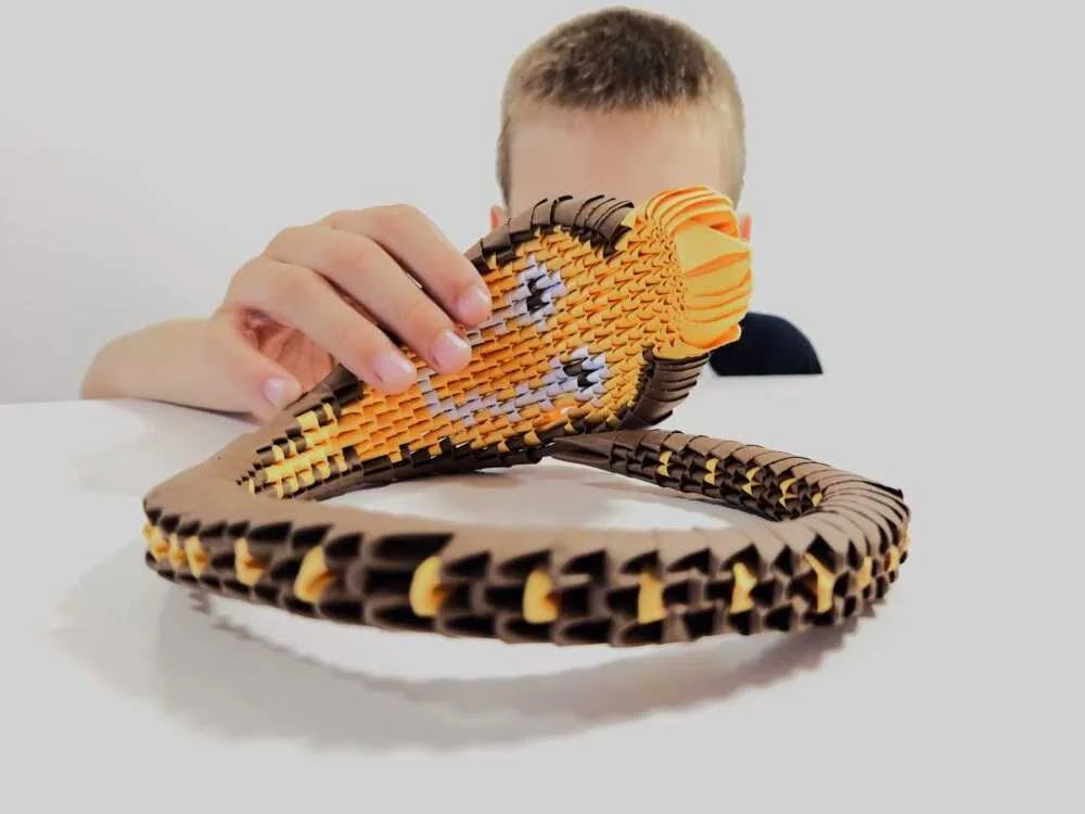 Dėlionė Alexander 3D origami kūrybinis rinkinys – Kobra ZA6083
