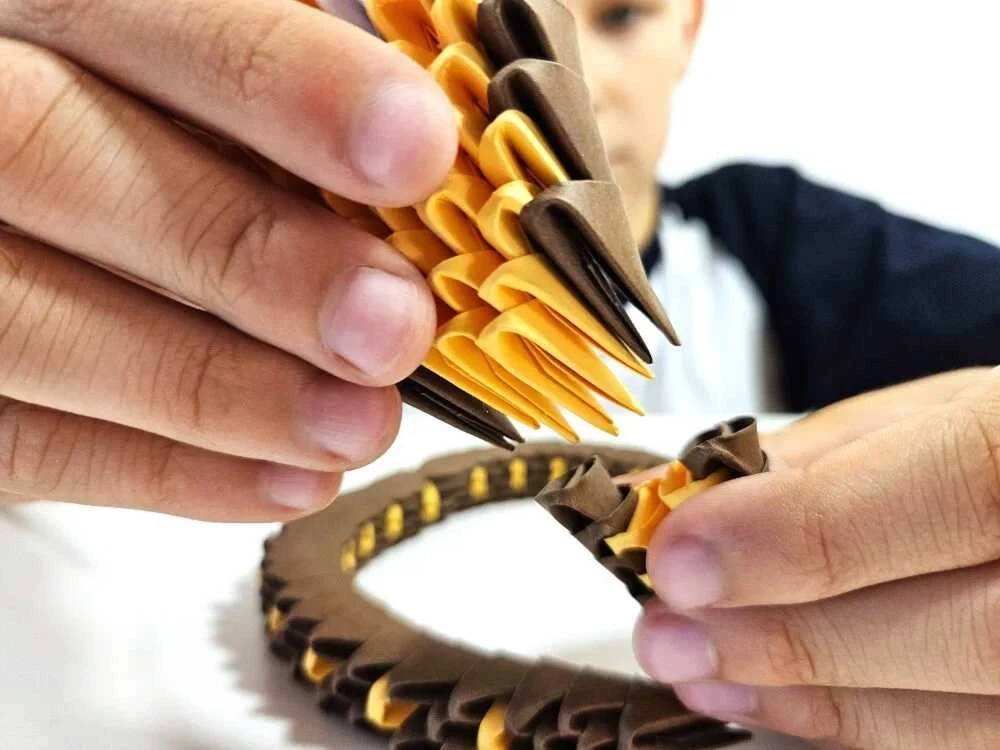 Dėlionė Alexander 3D origami kūrybinis rinkinys – Kobra ZA6083