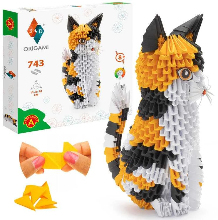 Alexander 3D origami kūrybinis rinkinys - CAT 2832
