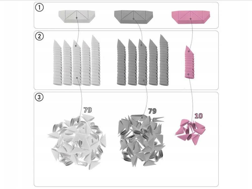 Alexander Aleksandras, origami 3d - pelės