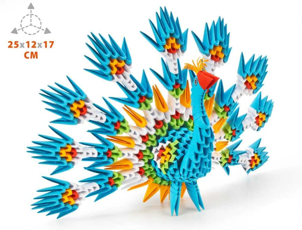 Dėlionė Alexander Origami 3D rankdarbis Povas 2555
