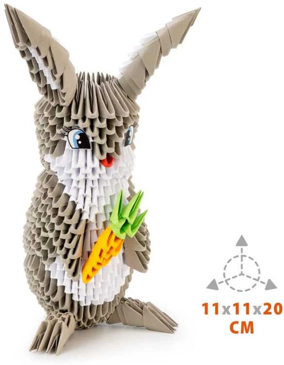 Dėlionė Alexander Aleksandro kūrybinis rinkinys „Origami 3D Rabbit