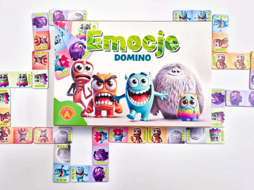Alexander Aleksandro Domino emocijų edukacinis žaidimas – padeda suprasti jausmus GR0789