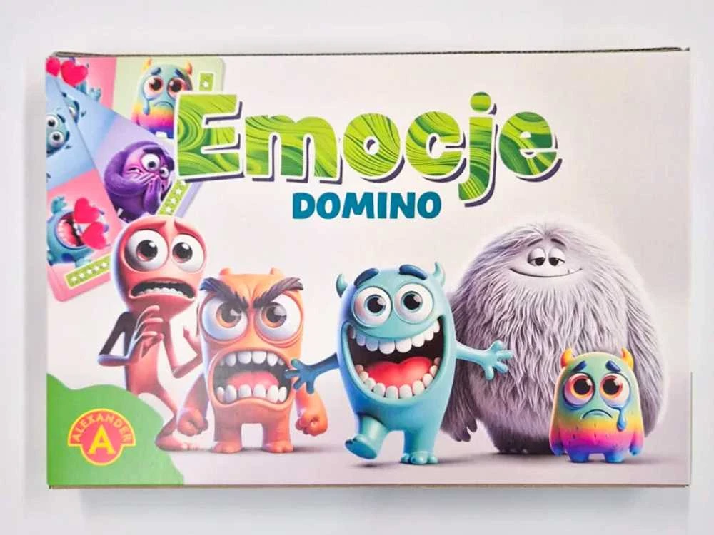 Alexander Aleksandro Domino emocijų edukacinis žaidimas – padeda suprasti jausmus GR0789
