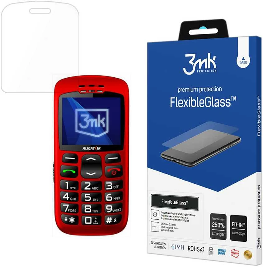 3Mk apsauginis „Aligator A690 Senior“ – 3mk lankstus stiklas