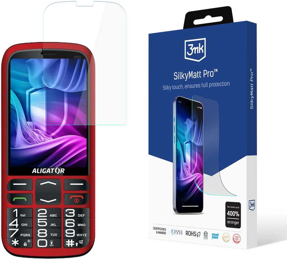 3Mk Protection Aligator A830 Senior - 3mk Silky Matt Pro
