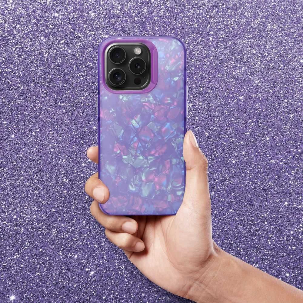 Dėklas Oem Case for iPhone 16 PLUS Tutti Frutti violetinė