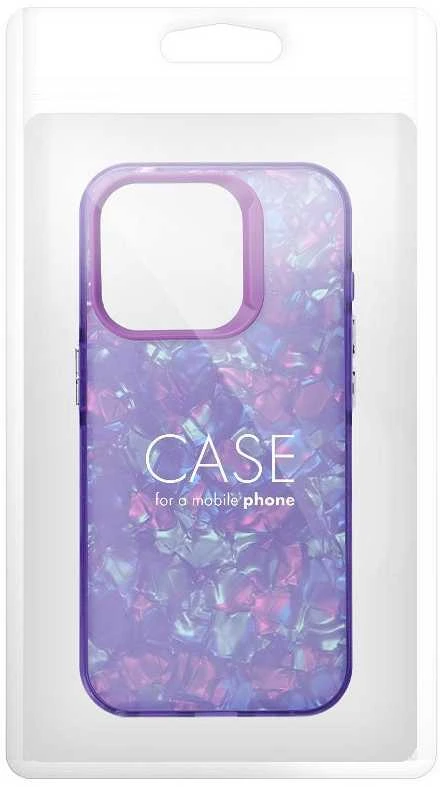 Dėklas Oem Case for iPhone 16 PLUS Tutti Frutti violetinė