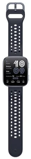 Išmanusis laikrodis Amazfit Bip 6, Juodas su juodu dirželiu