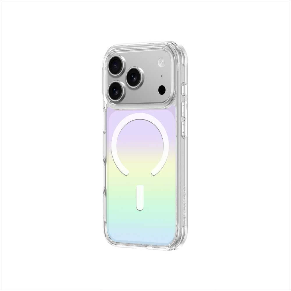 AmazingThing Minimal Mag dėklas skirtas Apple iPhone 17 Pro Max suderinamas su MagSafe rainbow – įvairiaspalvis
