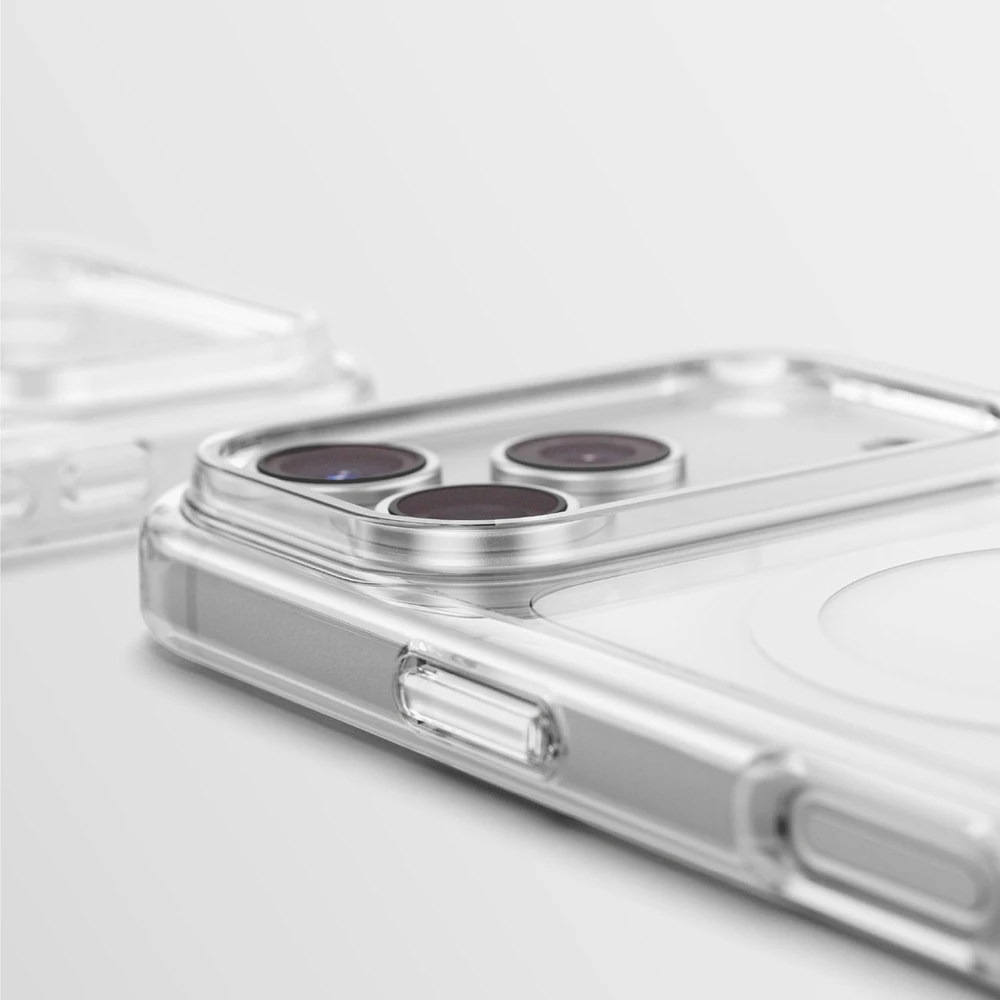 Dėklas AmazingThing Minimal Mag Drop Proof Case 3 Lens for iPhone 18 Pro with Lanyard Mount, MagSafe Compatible - Clear