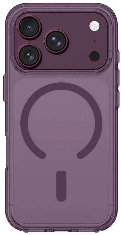 Dėklas AmazingThing Minimal Mag Drop Proof Case 3 Lens for iPhone 18 Pro with Lanyard Mount and MagSafe Compatibility - Violetinė