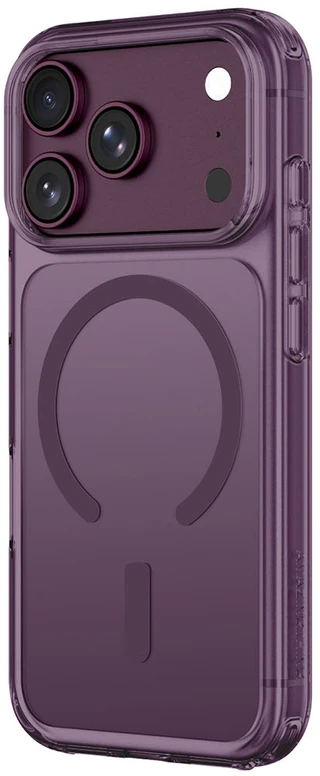 Dėklas AmazingThing Minimal Mag Drop Proof Case 3 Lens for iPhone 18 Pro with Lanyard Mount and MagSafe Compatibility - Violetinė