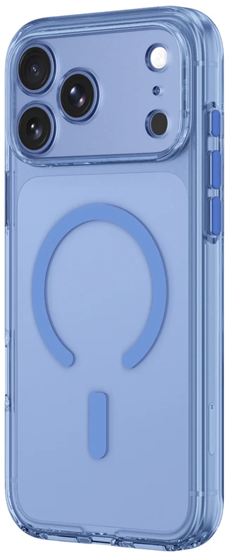 Dėklas AmazingThing Minimal Mag Lens Case for iPhone 18 Pro with Camera Cover and Lanyard Mount, Compatible with MagSafe - Mėlyna