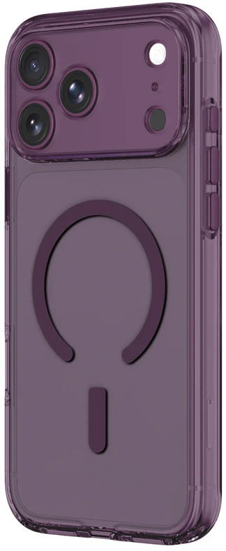 Dėklas AmazingThing Minimal Mag Lens Case for iPhone 18 Pro Max with Camera Cover and Lanyard Mount Compatible with MagSafe - Violetinė