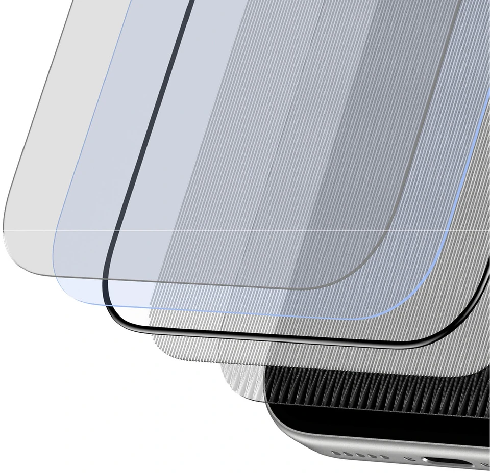 AmazingThing Radix +Care Full Glass Tempered Glass for iPhone 18 Pro Max with Mounting Frame