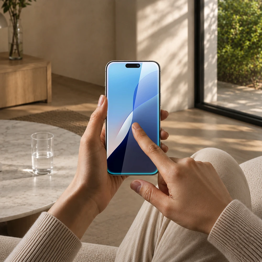 „AmazingThing Radix Full Glass“ grūdintas stiklas, skirtas „iPhone 16 Pro“