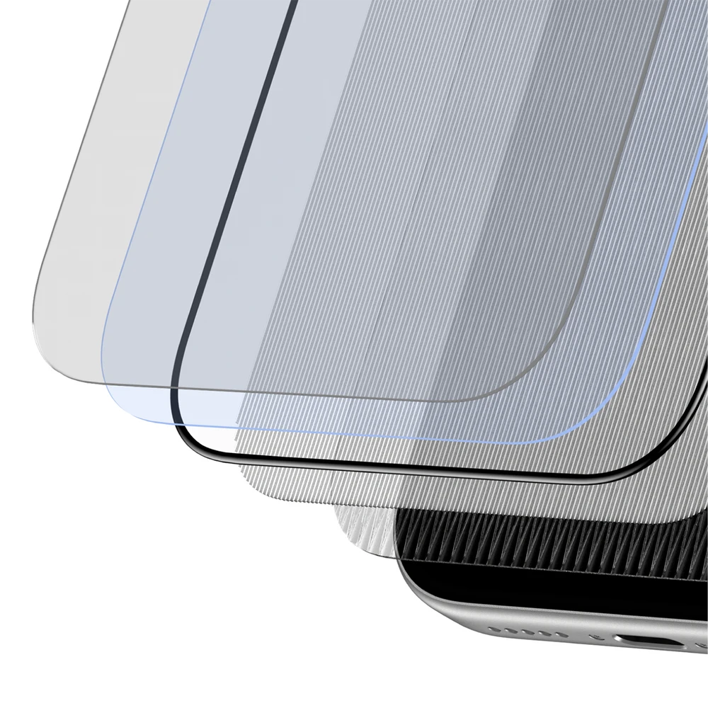 AmazingThing Titan +Care Full Glass tempered glass for iPhone 18 Pro with mounting frame