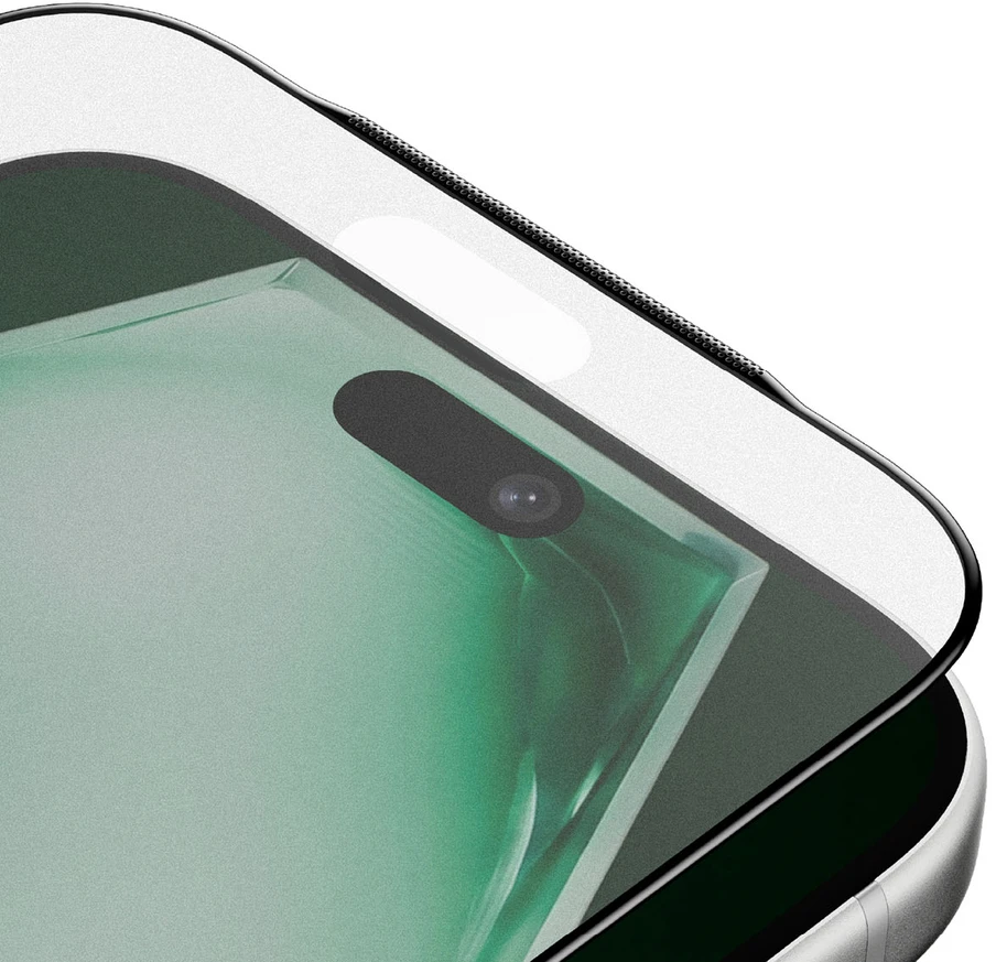 AmazingThing Titan +Care Matte Glass tempered glass for iPhone 18 Pro with mounting frame