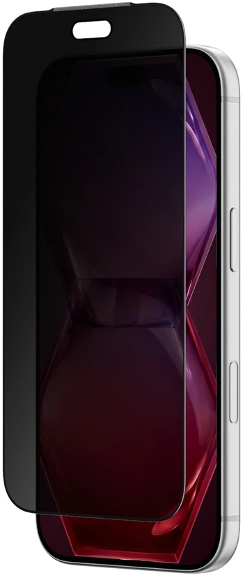 AmazingThing Titan +Care Matte Privacy Glass for iPhone 18 Pro with mounting frame