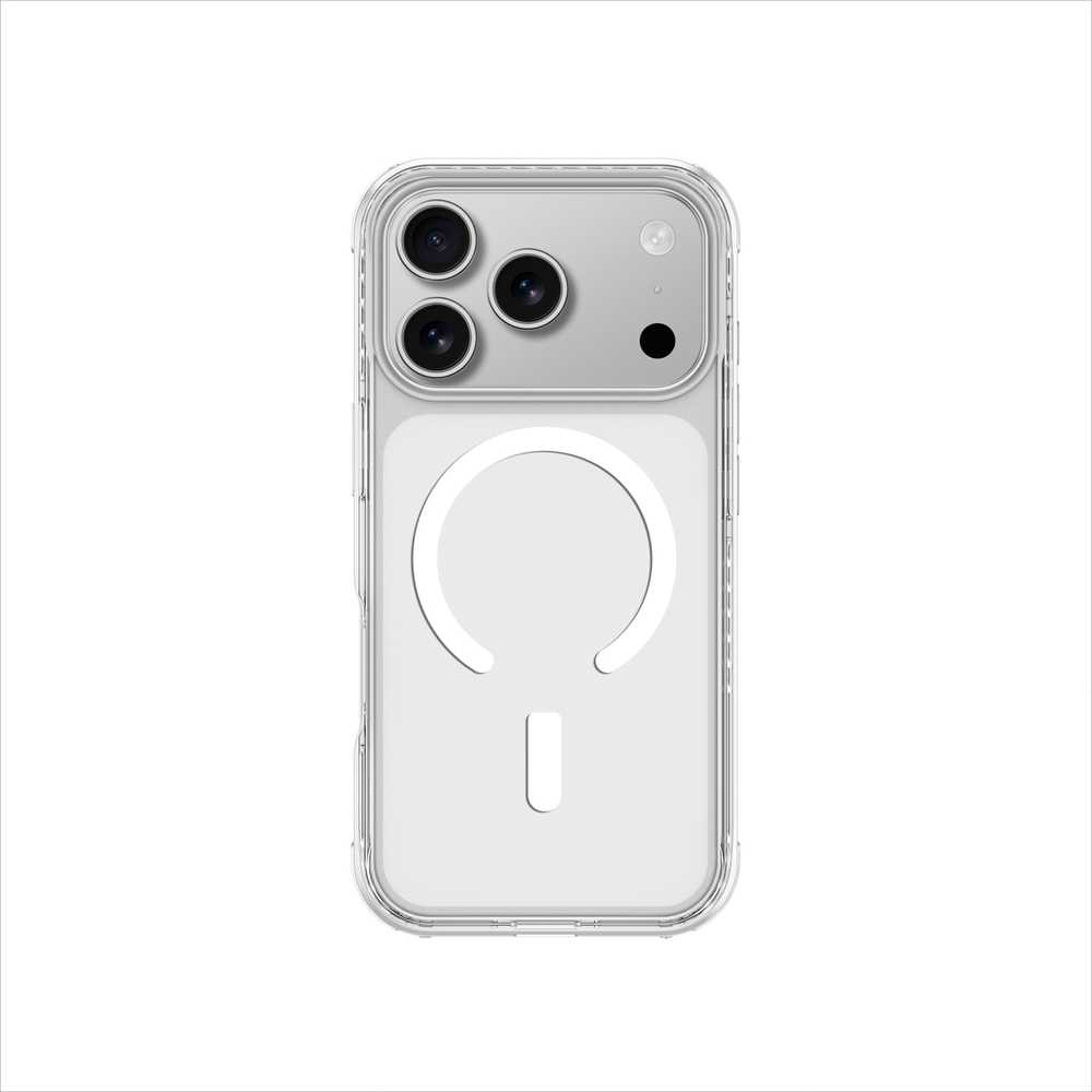 AmazingThing Titan Pro dėklas skirtas Apple iPhone 17 Pro MagSafe Compatible – skaidrus